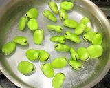 イカとそら豆のバジル風味作り方3写真