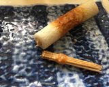 竹輪の豆腐・鶏肉詰め天麩羅揚げ作り方4写真