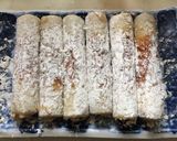 竹輪の豆腐・鶏肉詰め天麩羅揚げ作り方5写真