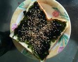海苔の佃煮チーズトースト作り方2写真