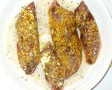 魚・ぶりの簡単マスタード風味にんにく揚げ作り方7写真