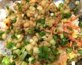 海老天風味の揚げ玉おにぎり。作り方2写真