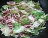 イカとキャベツのサッパリ麻婆作り方3写真