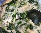 モロヘイヤと長芋の和え物。作り方3写真