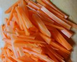 簡単!副菜に♪切り干し大根と野菜の酢の物作り方3写真