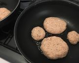 豆腐ハンバーグ トマトキムチソース♪作り方4写真