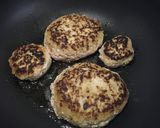 豆腐ハンバーグ トマトキムチソース♪作り方5写真