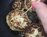 豆腐ハンバーグ トマトキムチソース♪作り方7写真