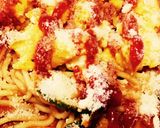糖質制限◆糖質0麺で簡単オムナポリタン作り方5写真