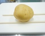 ハッセルバックポテト明太子ソースがけ作り方2写真