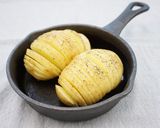 ハッセルバックポテト明太子ソースがけ作り方3写真