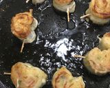 ハートが可愛いちくわとベーコンの磯辺揚げ作り方7写真