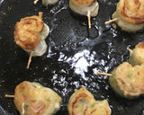 ハートが可愛いちくわとベーコンの磯辺揚げ作り方7写真