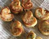 ハートが可愛いちくわとベーコンの磯辺揚げ作り方8写真