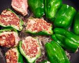 お弁当に!簡単チーズ入りピーマンの肉詰め作り方5写真