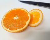 オレンジのお洒落な切り方～パーティーに～作り方1写真