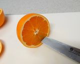 オレンジのお洒落な切り方～パーティーに～作り方2写真