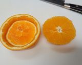 オレンジのお洒落な切り方～パーティーに～作り方4写真