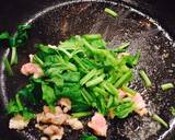 栄養満点☆簡単☆温玉ポパイ丼作り方4写真