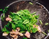栄養満点☆簡単☆温玉ポパイ丼作り方4写真