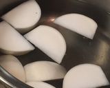 蕪としめじのお味噌汁☆顆粒だしで簡単に！作り方3写真