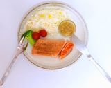 サーモンのレアステーキ〜ねぎ塩レモン〜作り方8写真