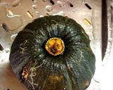 丸ごと南瓜のファルシ(挽肉詰め)作り方1写真