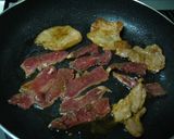 残り物お肉で簡単♪やきにく丼ぶり作り方3写真