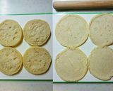 水菜としらすのお好み焼き風ピザ作り方1写真