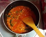 ほうれん草のトマトソースパスタ作り方5写真