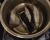 かれいの出汁のワカメスープ作り方4写真