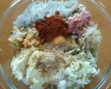 ✨ピリ辛キムチ餃子✨作り方2写真