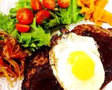 ハンバーグ&ミートスパでワンプレごはん作り方11写真