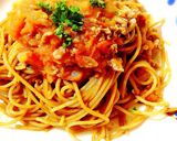 ハンバーグ&ミートスパでワンプレごはん作り方10写真