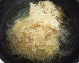 シャキシャキ☆アルファルファのお味噌汁作り方1写真