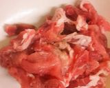 シャキシャキ★長いもと豚肉の炒め物★作り方1写真