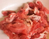 シャキシャキ★長いもと豚肉の炒め物★作り方1写真
