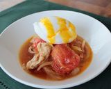レンジで美味！トマトと新たまねぎのすき煮作り方6写真