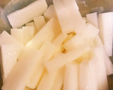 シャキシャキ★長いもと豚肉の炒め物★作り方2写真