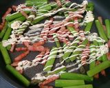 巻かずに簡単!アスパラとベーコンの炒め物作り方5写真