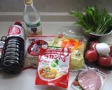 ラカントSで簡単「冷やし中華」作り方1写真