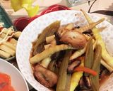 春の山菜で!笹竹と新ブキの炒め煮作り方6写真