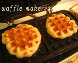 ホットケーキMIX deイーストワッフル作り方4写真