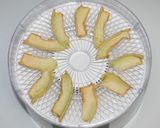 簡単☆めちゃ甘☆食品乾燥機でドライメロン作り方5写真