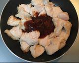 はちみつ梅で*やわらかバーベキューチキン作り方7写真