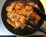 はちみつ梅で*やわらかバーベキューチキン作り方8写真