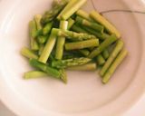 レンジで♪アスパラとカニカマのマヨ和え★作り方3写真