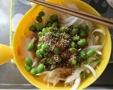 旨‼️新タマと枝豆のさっぱりサラダ作り方3写真