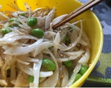 旨‼️新タマと枝豆のさっぱりサラダ作り方4写真