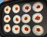 餃子の皮の和風ピザ　グルテンバーガー使用作り方2写真